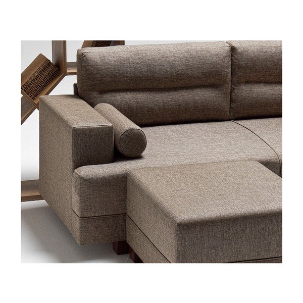 Brūns dīvāns ar pufu Balcab Home Ivett-image-3