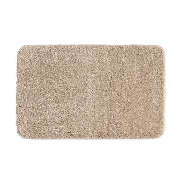 Gaiši brūns vannas istabas paklājiņš 50x80 cm Mael – douceur d'intérieur