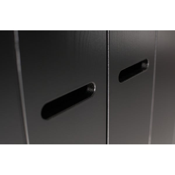 Melns priedes drēbju skapis 94x195 cm Connect – WOOOD-image-4