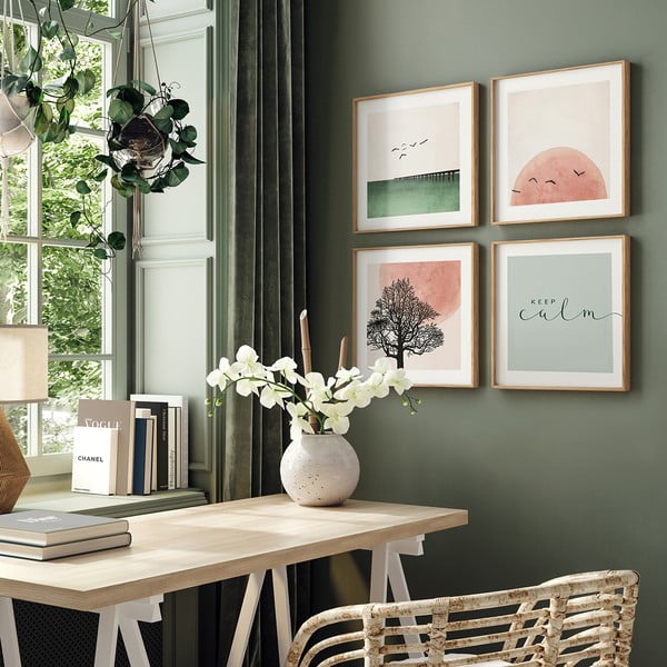 Plakāts (4 gab.) 30x30 cm Calm-image-1