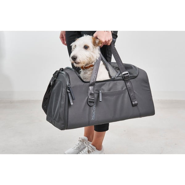 Pārvadāšanas soma suņiem 28x55 cm Volata Asphalt S/M – MiaCara-image-1