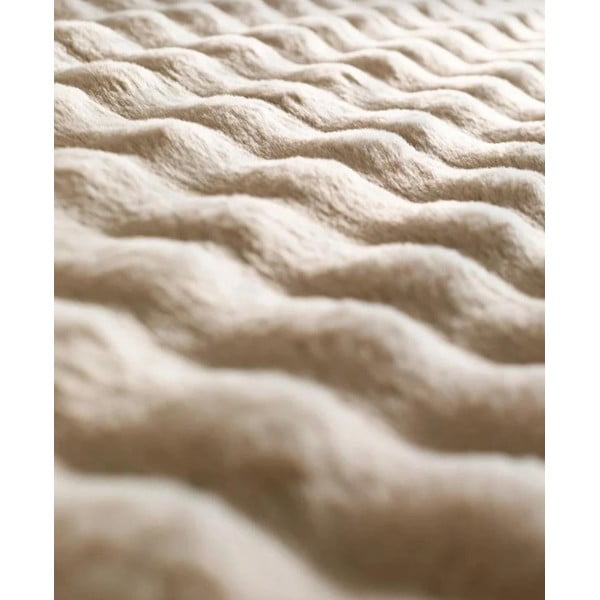 Bēšs mazgājams apaļš paklājs ø 80 cm Bubble Cream – Mila Home-image-3