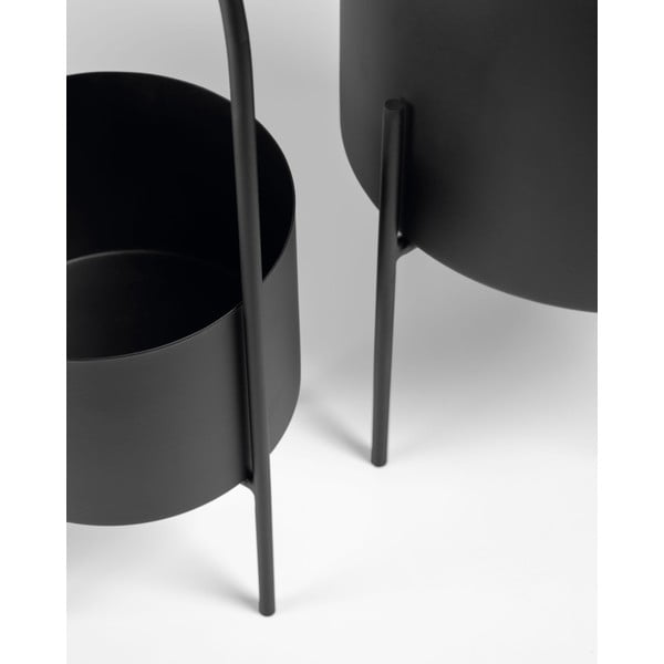 Metāla puķu poda apvalki (2 gab.) ø 25 cm Mash – Kave Home-image-4