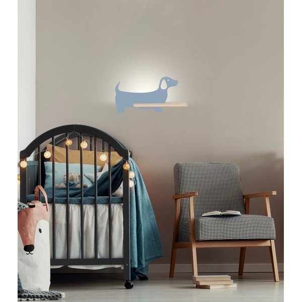 Zils bērnu gaismeklis Dog – Candellux Lighting-image-2