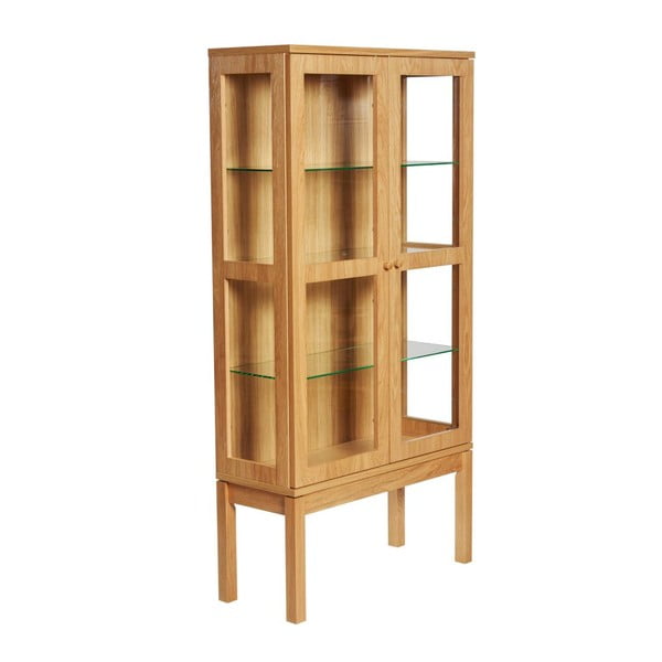 Gaiši brūna vitrīna Woodman AbbeyWood-image-1