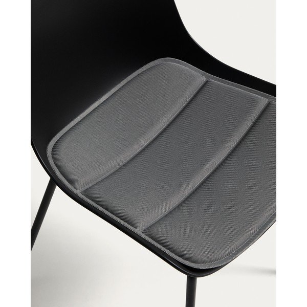 Pelēks dārza sēdekļa spilvens 43x45 cm Sindera – Kave Home-image-4