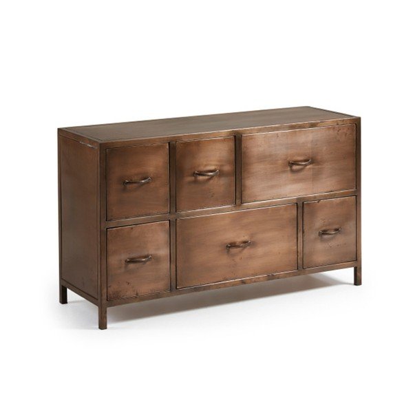 Metāla vara krāsas kumode La Forma Elma