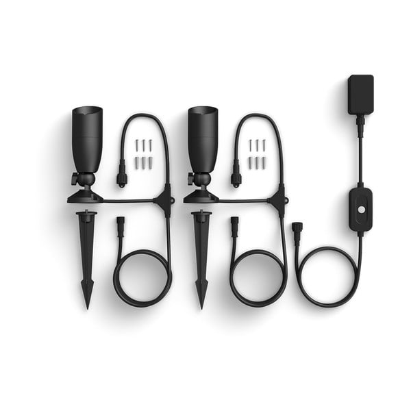LED viedais āra gaismeklis 5 W Ground Spot Starter Kit – WiZ-image-2