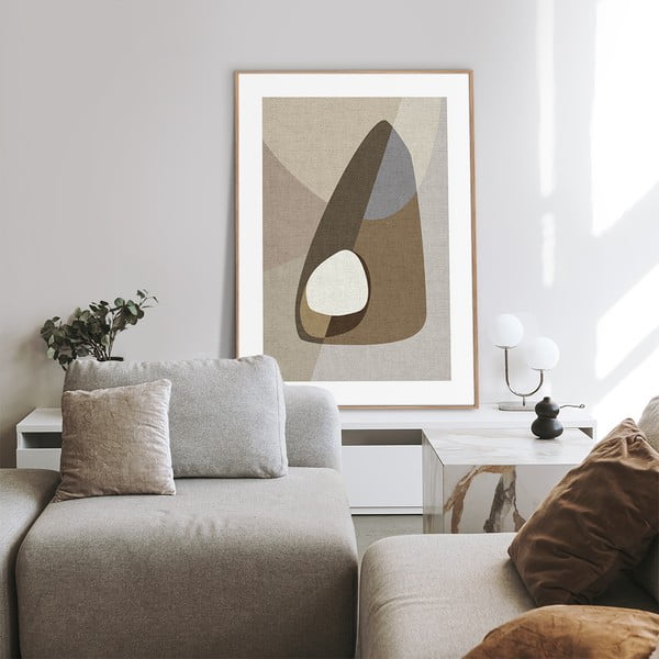 Glezna 50x70 cm Picasa Greige – Malerifabrikken-image-1