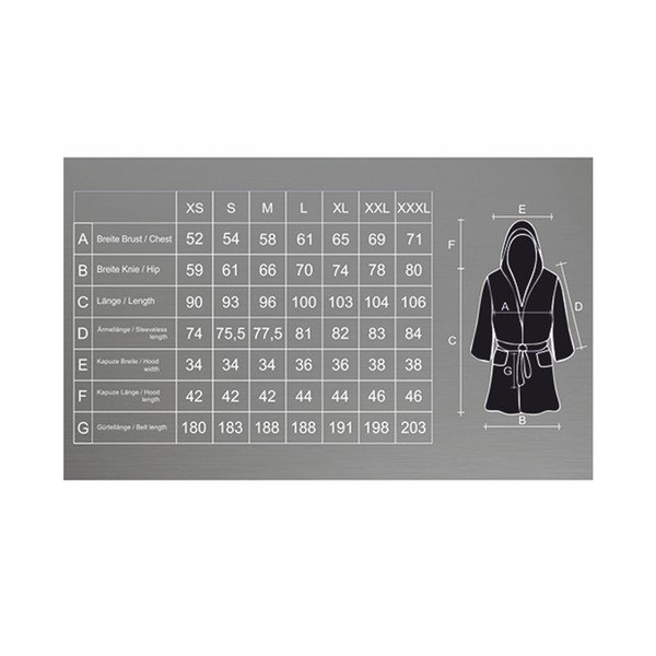 Violets unisex mikrošķiedras halāts DecoKing Robby, XL izmērs-image-1