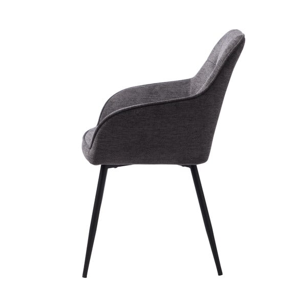Tumši pelēks pusdienu krēsls Nolan – Unique Furniture-image-3
