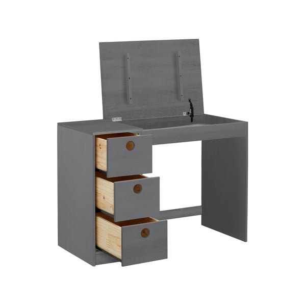 Priedes masīvkoka darba galds 50x100 cm Alpi – Støraa-image-2