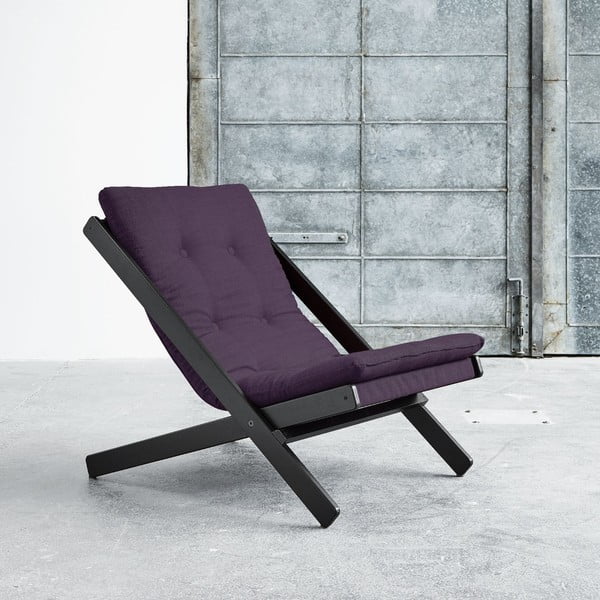 Karup Boogie saliekamais krēsls Black/Purple
