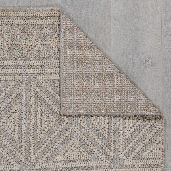 Pelēks/bēšs mazgājams paklājs 194x290 cm Lucia – Flair Rugs-image-4