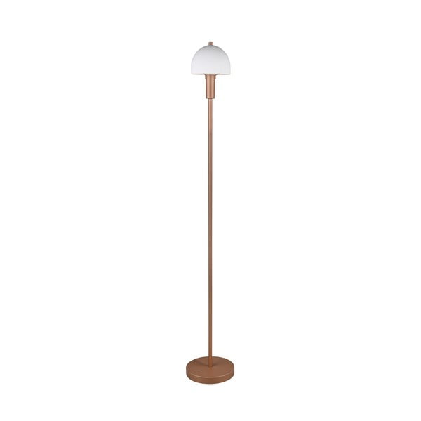 Bronzas krāsas stāvlampa ar stikla abažūru (augstums 120 cm) Glenn – Trio