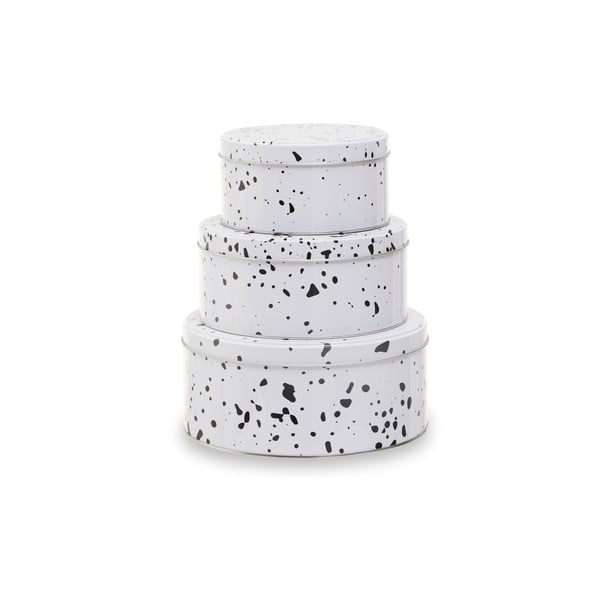 Metāla kastes (3 gab.) kūkām Speckled – Premier Housewares