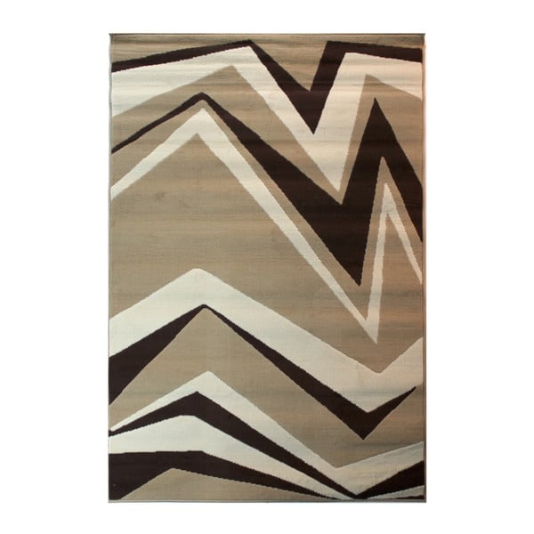 Bēšs un brūns paklājs Flair Rugs Element Shard, 60 x 110 cm