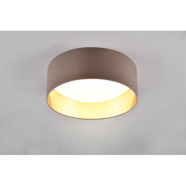 Gaiši brūna LED griestu lampa ø 30 cm Locarno – Reality-image-1