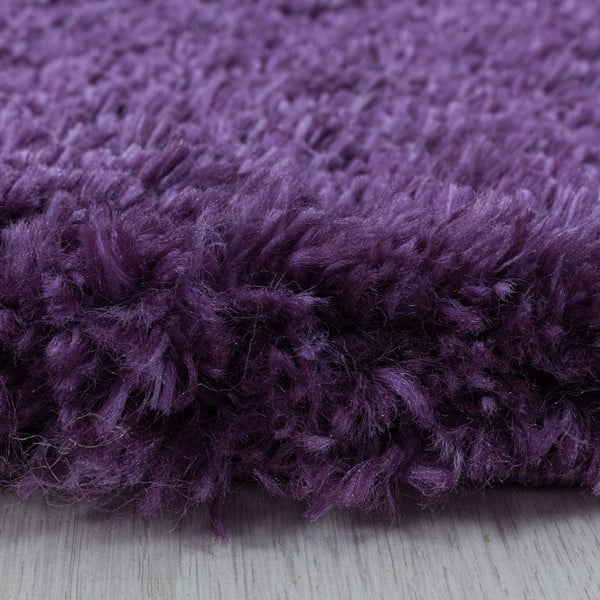 Tumši violets paklājs 160x230 cm Fluffy – Ayyildiz Carpets-image-4