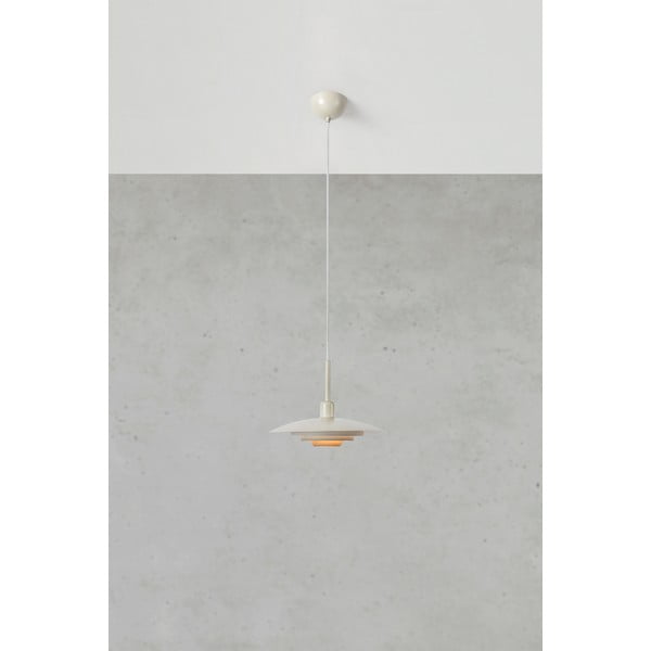 Bēša piekaramā lampa ar metāla abažūru ø 35 cm Piny – Markslöjd-image-3