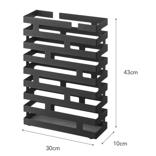 Melns lietussargu statīvs YAMAZAKI Himeji-image-3