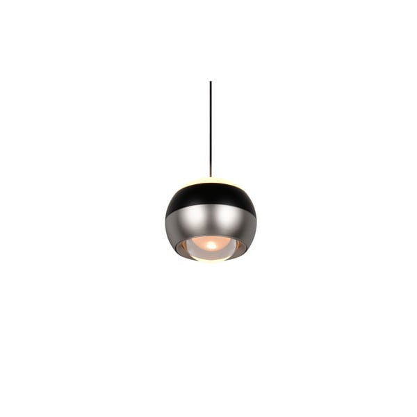 Melna/sudraba krāsas LED piekaramā lampa ø 15,5 cm Orbit – Trio Select-image-4