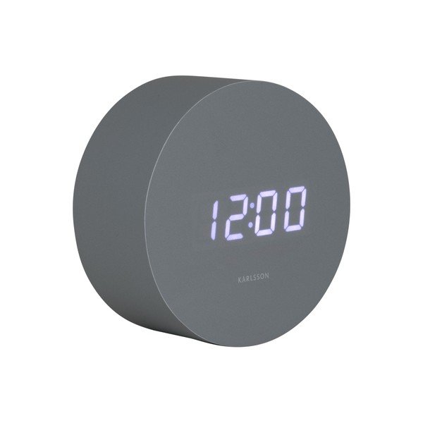 Digitāls modinātājpulkstenis ø 9 cm Spry Round – Karlsson-image-3