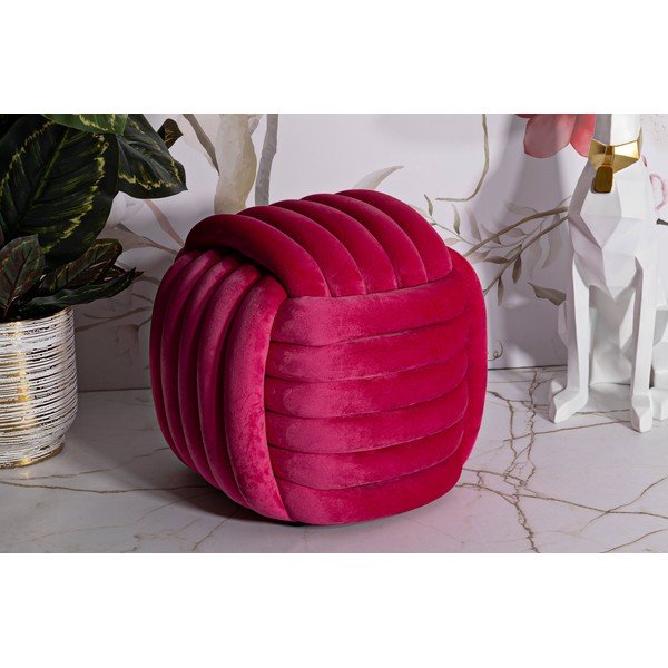 Rozā samta pufs Softy – Mauro Ferretti-image-1