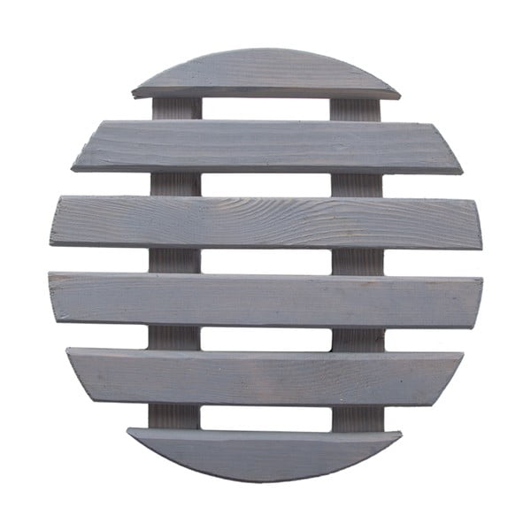 Koka pārvietojams puķu podu statīvs ø 29 cm (augstums 8 cm) Indoor – Esschert Design-image-3