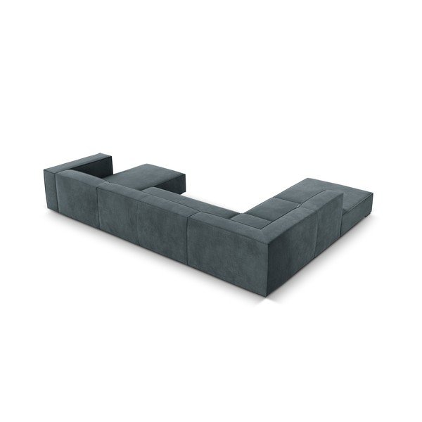 Zaļganzils/pelēks stūra dīvāns (kreisais stūris) Madame – Windsor & Co Sofas-image-3