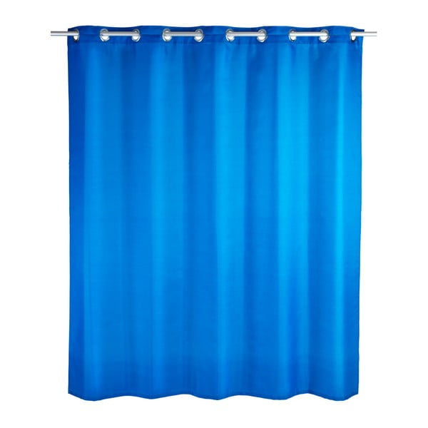 Zils dušas aizkars Wenko Comfort Flex, 180 x 200 cm