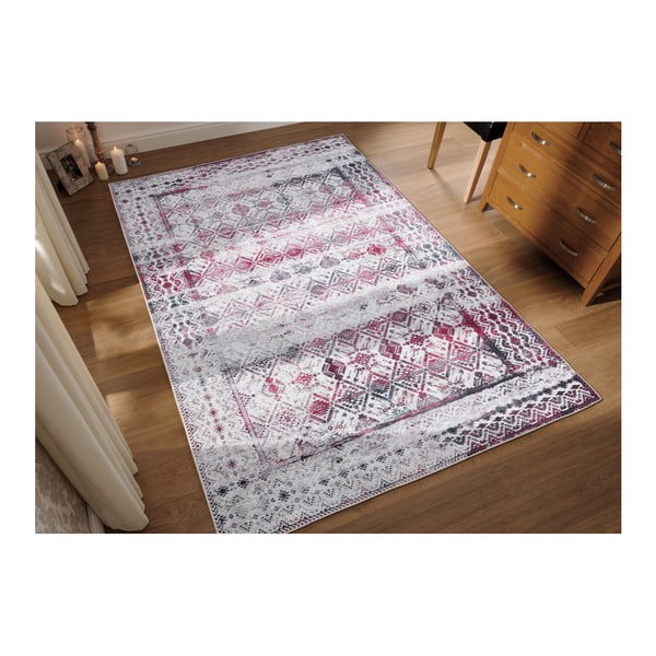Traipiem izturīgs paklājs Webtappeti Kilim Ivory Cherry, 120 x 180 cm