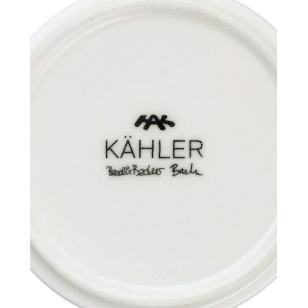 Porcelāna svečturis zelta krāsā Kähler Design Nobili, augstums 25,5 cm-image-4
