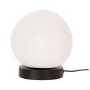 Melnbalta galda lampa (augstums 19 cm) Stones – Candellux Lighting