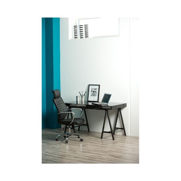 Spazio darba galds, melns-image-3