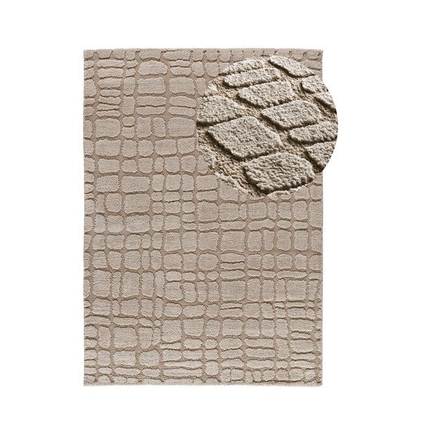 Bēšs paklājs 126x190 cm Juno – Universal