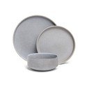 Pelēku keramikas trauku komplekts (12 gab.) Bonami Selection Malia