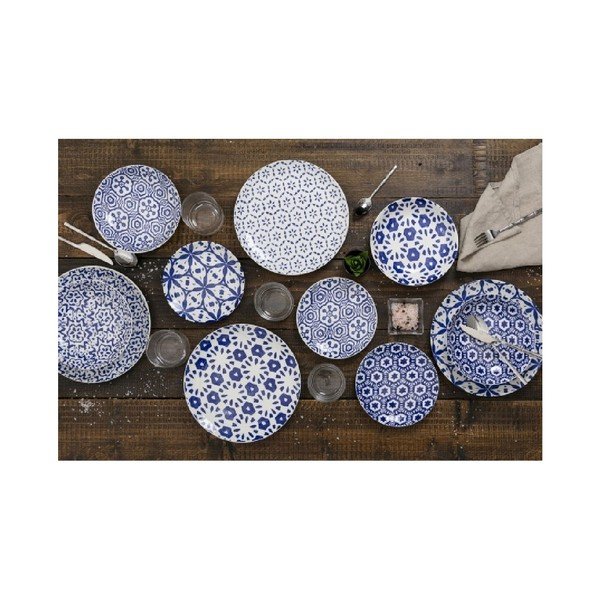 Porcelāna pusdienu komplekts (18 gab.) Dark Bodrum – VDE Tivoli 1996-image-2