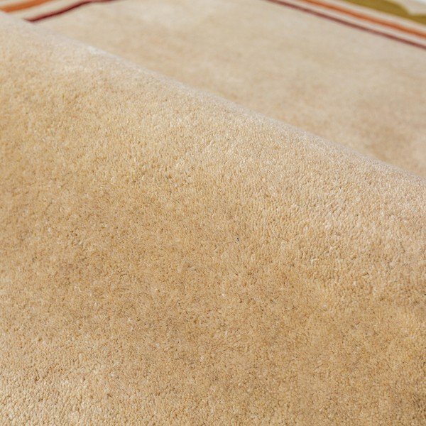 Dabīga toņa ar rokām darināts vilnas celiņa paklājs 80x230 cm Lois – Flair Rugs-image-4