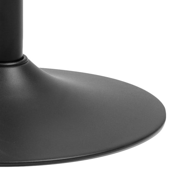 Melna metāla bāra taburete ar regulējamu augstumu (sēdekļa augstums 59 cm) Finch – Actona-image-3