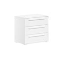 Balta bērnu kumode 68x62x43 cm Sam – Vipack