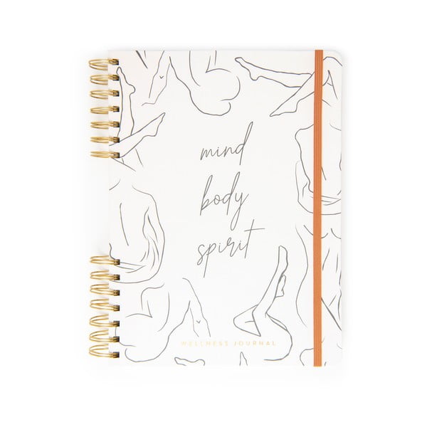 A4 izmēra dienasgrāmata 200 lappuses Mind Body Spirit – DesignWorks Ink