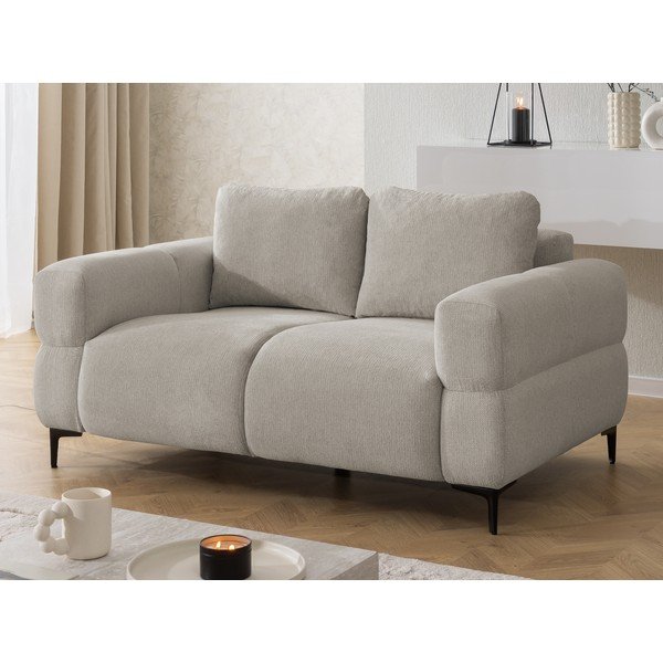 Bēšs dīvāns 154 cm Helio – Ropez-image-1