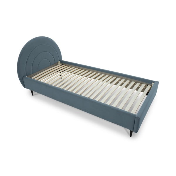 Zila bērnu gulta 90x200 cm Rainbow – Scandic-image-2