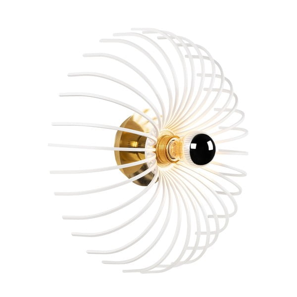 Balta sienas lampa Opviq lights Aspendos, ø 36 cm-image-2