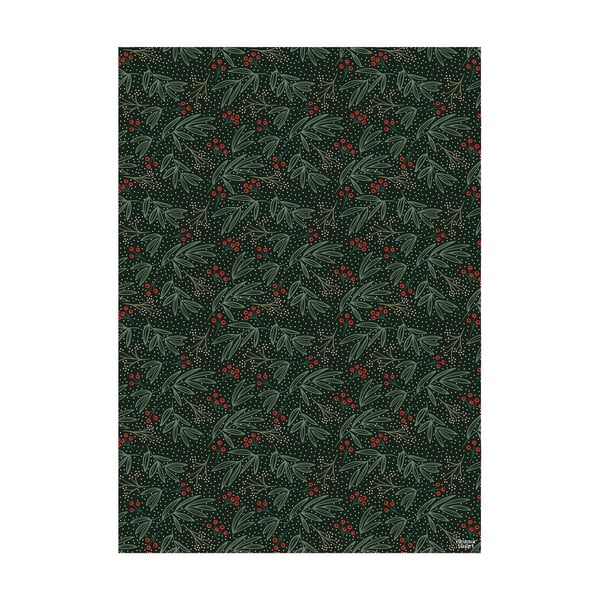 5 dāvanu papīra loksnes eleanor stuart Winter Floral, 50 x 70 cm-image-2