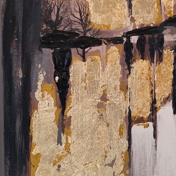 Glezna ar rokām apgleznota 70x100 cm – Wallity-image-2