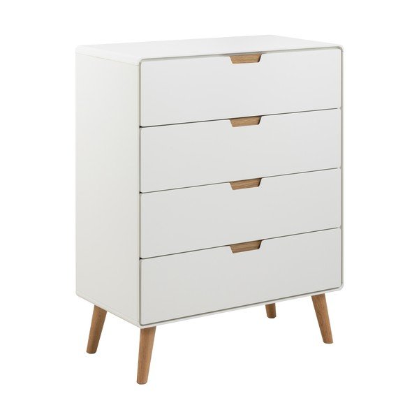 Balta kumode 80x100x40 cm Lowell – Actona-image-2