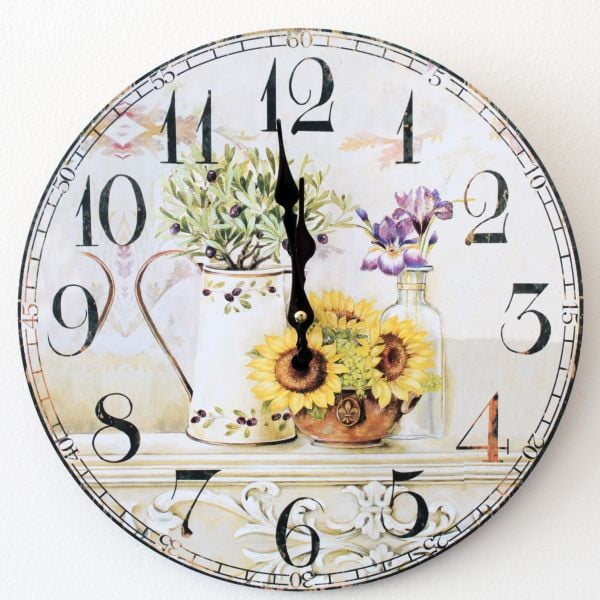 Vintage pulksteņa saulespuķes II