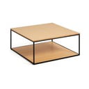 Žurnālgaldiņš ar ozolkoka imitācijas virsmu 80x80 cm Yona – Kave Home